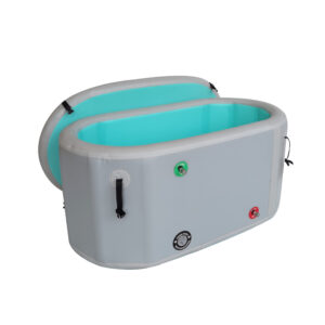 XL Customized Green Cold Plunge Pod Cold Bath Tub Ice Bath Barrel for Water Chiller